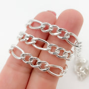 Shop Now Sterling Silver Figaro Chain